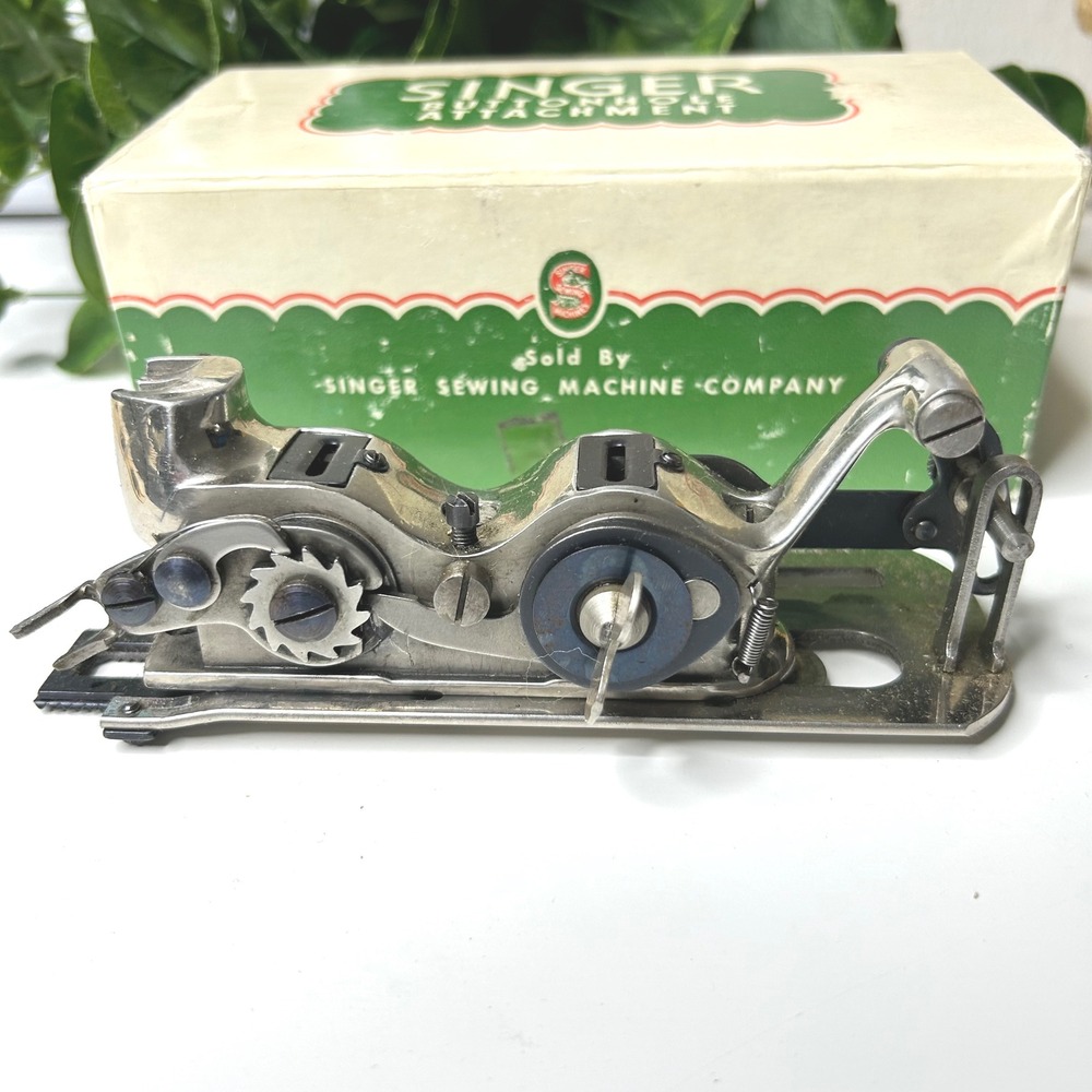 Singer Buttonhole‎ Attachment Sewing Machine Part Vintage with Box 36941 - Picture 3 of 12